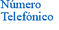 Número Telefónico