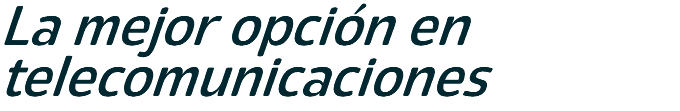 La mejor opción en telecomunicaciones